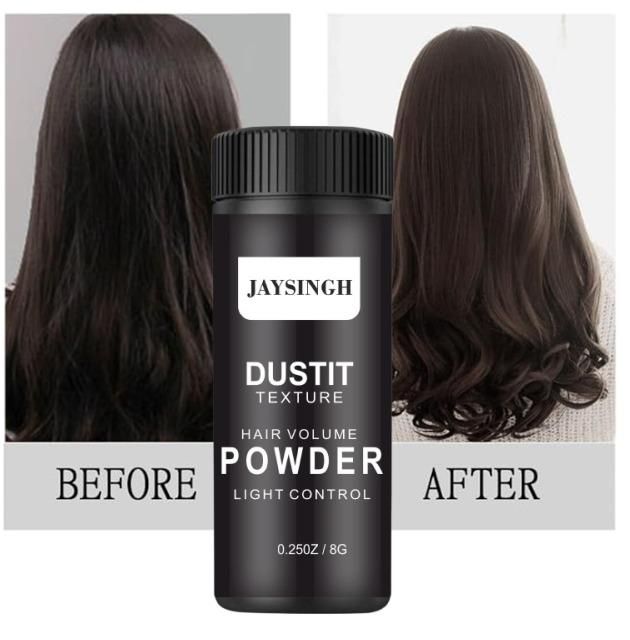 Mattifying Powder Increases Hair Volume Captures Haircut Unisex Modeling Styling Fluffy Hair Powder Absorb Grease